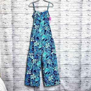 Lilly Pulitzer Nila Jumpsuit Take It Or Leaf It Engineered